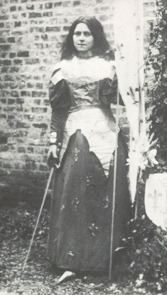St Therese as Joan